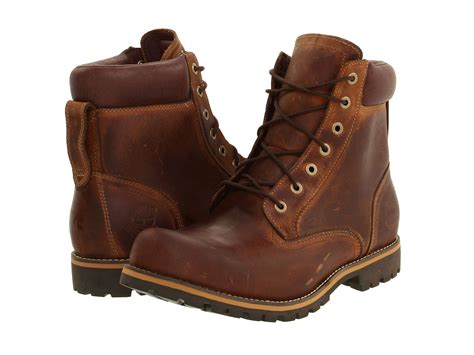 timberland earthkeepers rugged  boot  brown  men lyst