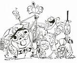 Foster Imaginary Friends Fosters Craig Mccracken Coloring Pages Cmcc Gang Colouring Mansion Drawing Cartoon Original Ppg Deviantart Color Tv Network sketch template