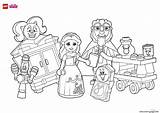 Lego Coloring Disney Pages Friends Beauty Color Rapunzels Decorations Party Fun Her Printable Print Info Book sketch template