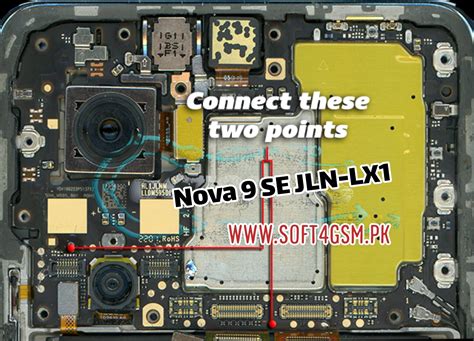 huawei nova  se jln lx test point  fix huawei id softgsm