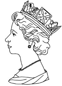 queen elizabeth drawing  getdrawings