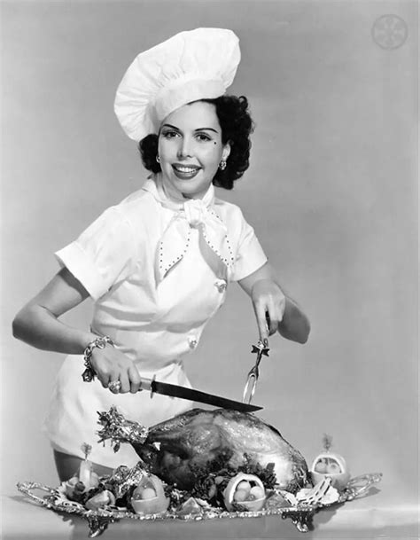 Turkey And Breasts Vintage Hollywood Thanksgiving Pinups [30 Pics] If