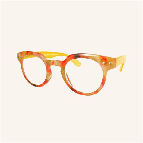 round geometric reading glasses k eyes