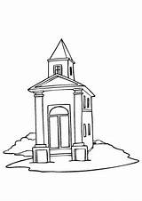 Malvorlage Malvorlagen Kirchen Ausdrucken sketch template