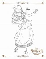 Clara Nutcracker Coloring Realms Four Pages Disney Sheets Activity Printables Colouring Printable Kids Print Fairy Color Movie Check Characters Fandango sketch template