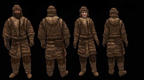 nordwarua fur armor  skyrim special edition nexus mods  community
