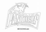 Panthers Panther Getdrawings Coloringhome Getcolorings sketch template