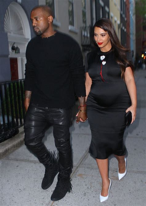 Kanye West On Kim Kardashian’s Body — He Loves Her Pregnant Curves