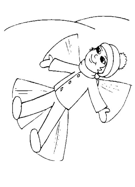 snow angel coloring sheet homeschool helper angel coloring