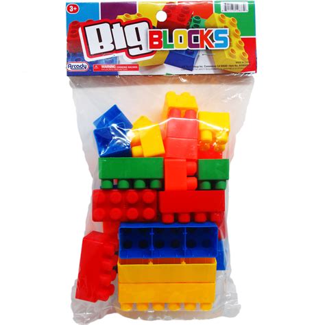 wholesale jumbo building blocks  pieces poly bag
