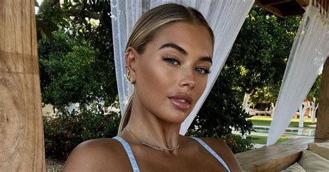 Love Islands Arabella Chi Risks Instagram Ban As She Poses In See