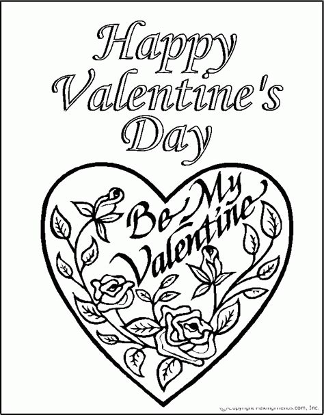 valentines day coloring page valentine coloring pages printable
