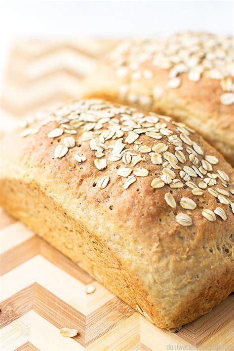 oatmeal bread recipe healthy easy dont waste  crumbs