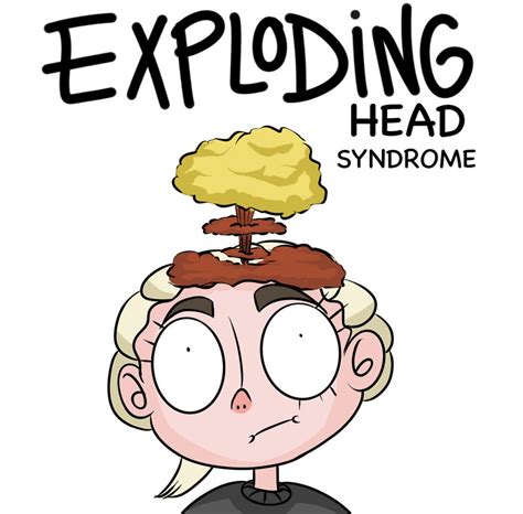 artist illustrates    living  exploding head syndrome demilked