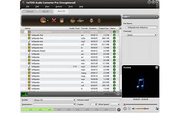 ImTOO Audio Converter Pro screenshot #0