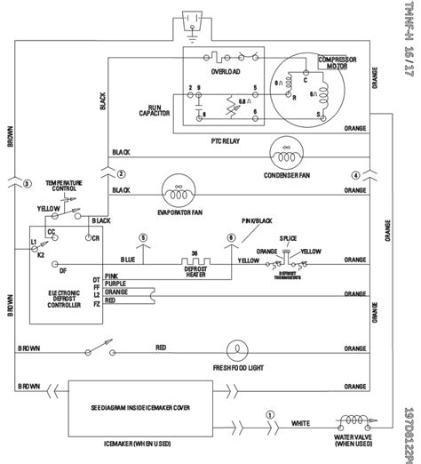 ge fridge wiring diagram