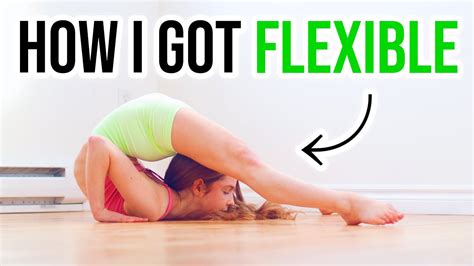 How Much A Self Taught Contortionist Stretches In A Week Youtube