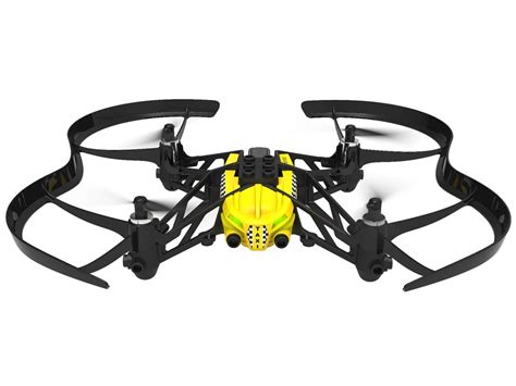mini drone parrot airbourne cargo travis autonomia ate  min amarelo wortenpt