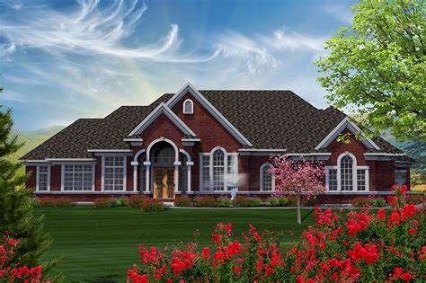 traditional ranch home  updated modern  ah architectural designs house plans