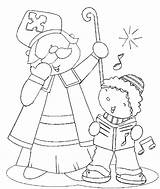 Saint Nicholas Coloring St Pages Coloriage Coloriages Nicolas Getcolorings Getdrawings Popular Books sketch template