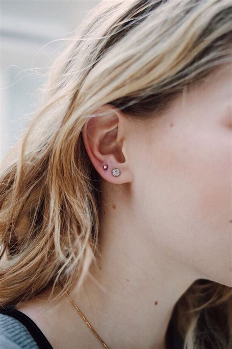 pin by caroline on apparel cute ear piercings double ear piercings