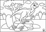 Coloring Pages Oviraptor Kids Dinosaurs Navigation Post sketch template