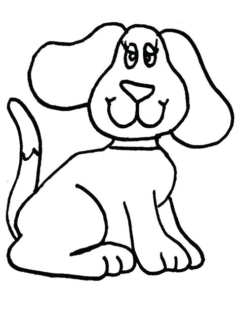 cartoon dog coloring page  getcoloringscom  printable