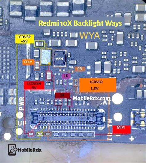 redmi  backlight ways repair display lcd light problem