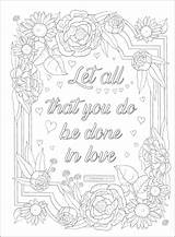 Blessings Coloring Haven Creative Bible Book Beautiful sketch template