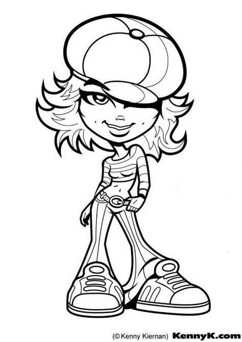 coloring page girl  printable coloring pages img