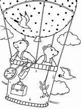 Urlaub Ausmalbild Ausmalen Ausflug Fesselballon Kostenlos Malvorlage Ausdrucken Reise Datenschutz Bildnachweise Familie Schule sketch template