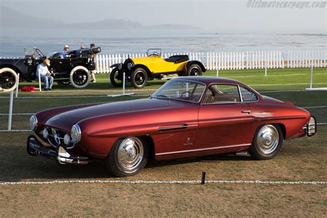 fiat  supersonic ghia coupe chassis  entrant marc behaegel  pebble beach