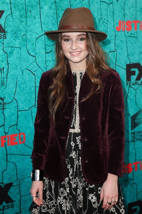 Kaitlyn Dever Photos Photos Premiere Of Fx S Justified Series