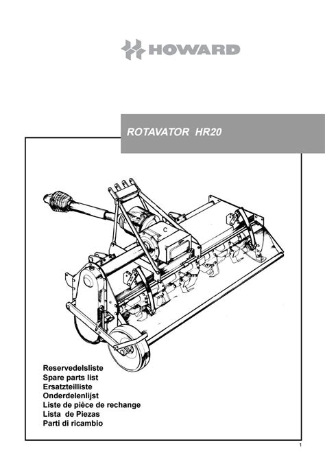 howard rotavator hr spare parts manual    wwwheydownloadscom issuu