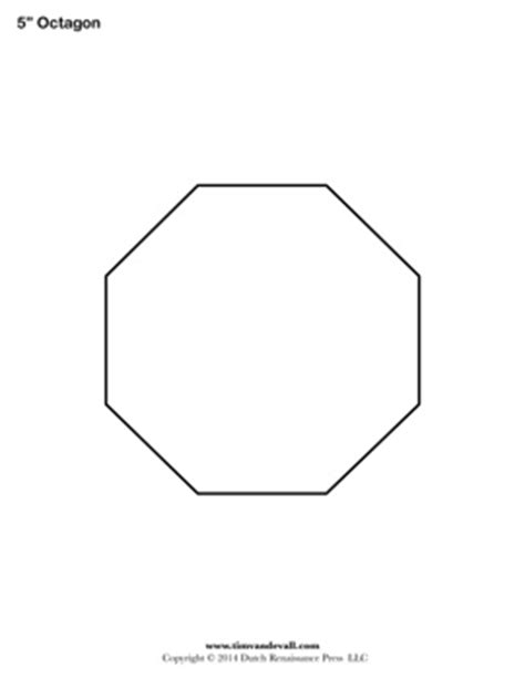 printable octagon templates blank octagon shape pdfs