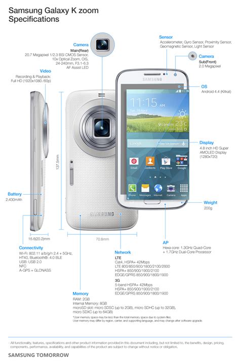camera specialized smartphone samsung galaxy  zoom expands ability  capture  share