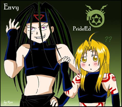 Envy And Edpride Fma By Rose123321123 On Deviantart