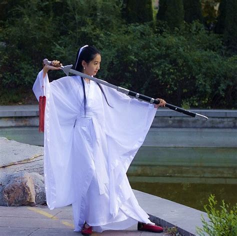 Women Kong Fu Cosplay Fairy Costume Hanfu Clothing Chinese Traditional