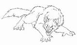 Werewolf Coloring Pages Drawing Printable Drawings Wolf Idea Google Werewolves Girl Monster Getdrawings sketch template