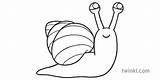 Snail Minibeasts Eyfs Rgb Cute Twinkl Illustration sketch template