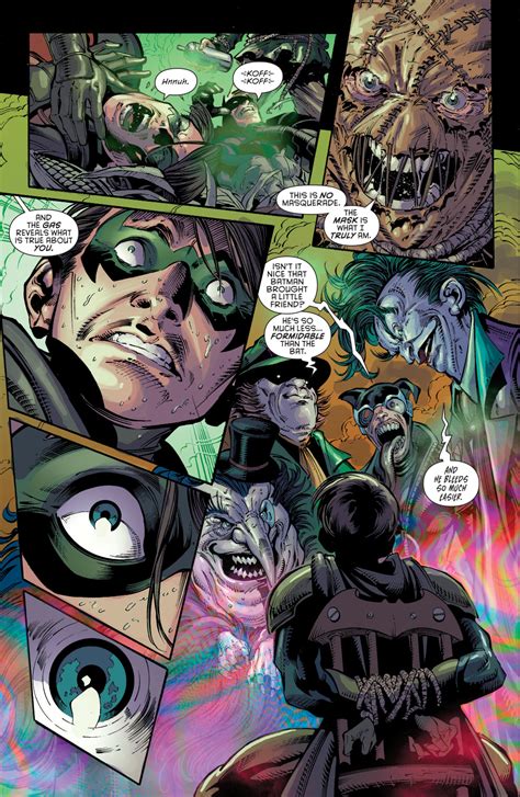 robin s hallucinations from the fear toxin new 52 comicnewbies
