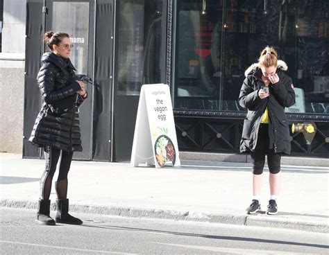 Brooke Shields And Daughter Rowan Henchy Leaving A Gym