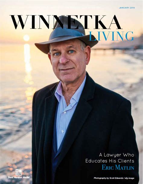 Winnetka Living Magazine Eric G Matlin Matlin Law Group P C