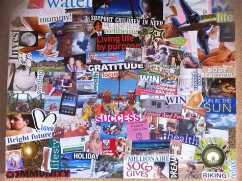 the law of attraction vision board to manifest your dreams youtube