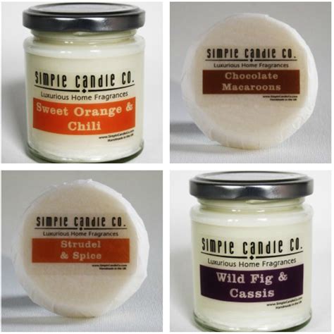 simple candle  vanilla lime