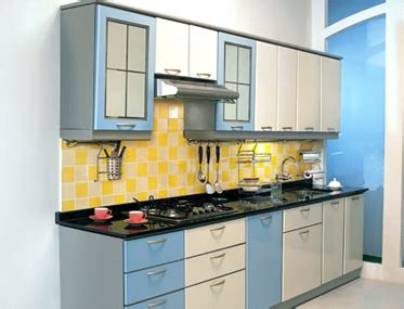 aamoda kitchen single wall modular kitchen concept  style