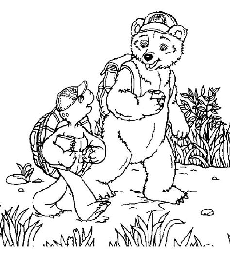 franklin turtle coloring pages coloring home