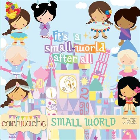 small world   disney inspired clipart children