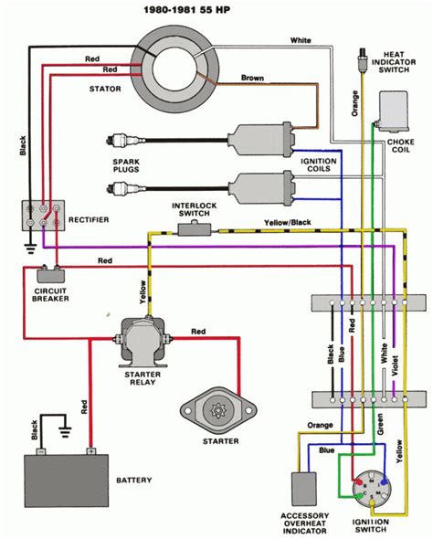 mercruiser  engine wiring diagram  mercruiser ignition wiring diagram schematics