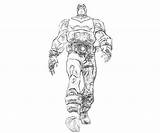 Bane Batman Armor Coloring Pages Arkham City Drawing Fujiwara Yumiko Getdrawings Printable sketch template